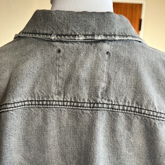Like New G-Star Slim Fit Grey Denim Jacket Large - Picture 5 of 7